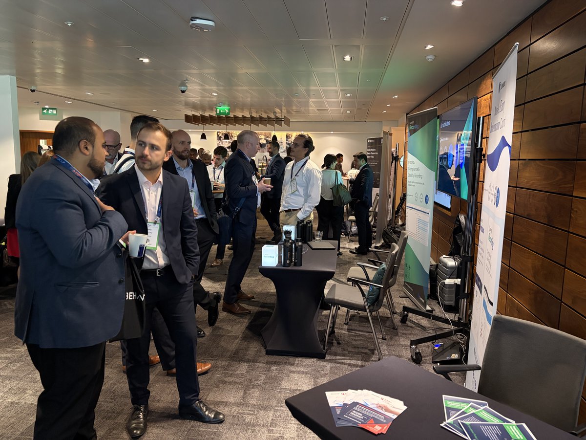 luware's tweet photo. Great start to the RegTech Summit London today with interesting conversations and enlightening talks. We are looking forward to an engaging private roundtable and to what the rest of the day will bring.

#LuwareRecording #rts26 #RegTech2026 https://t.co/zcU1vMLr1S