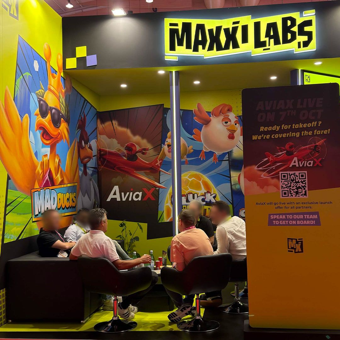 maxxilabs's tweet photo. Last day of SBC Lisbon 😮‍💨 We still have merch up for grabs so stop by! Also, check out some of the shots live from the event floor 👀 

Join us on TG if you wanna see more: 
👉️ https://t.co/dPpsjReOmd 

18+ only | Please Gamble Responsibly 
#MaxxiLabs #MadDucks #SBC2026 https://t.co/ne6gfSzCnH