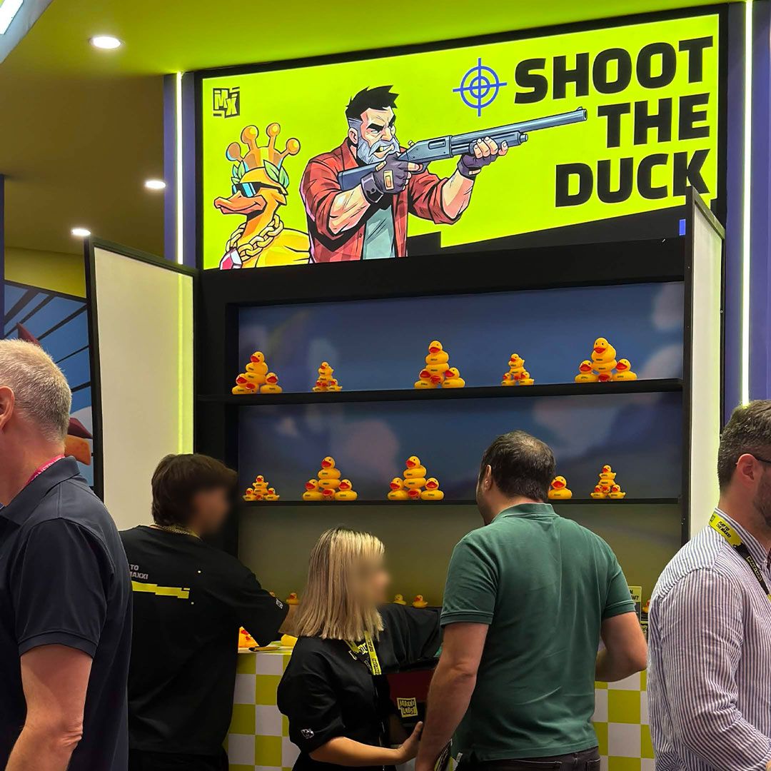 maxxilabs's tweet photo. Last day of SBC Lisbon 😮‍💨 We still have merch up for grabs so stop by! Also, check out some of the shots live from the event floor 👀 

Join us on TG if you wanna see more: 
👉️ https://t.co/dPpsjReOmd 

18+ only | Please Gamble Responsibly 
#MaxxiLabs #MadDucks #SBC2026 https://t.co/ne6gfSzCnH
