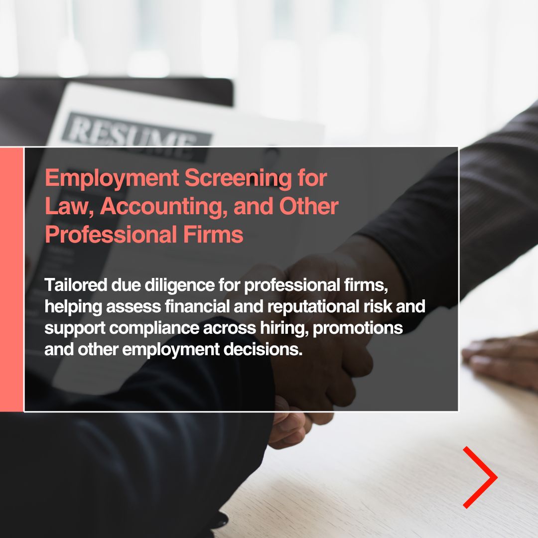 ScherzerBlog's tweet photo. Make informed decisions with specialized background reporting.

From employment screening to business transactions, compliance &amp; corporate governance, our tailored reports deliver the insight you need.

#BackgroundScreening #DueDiligence #RiskManagement https://t.co/B7oQdl2pYX