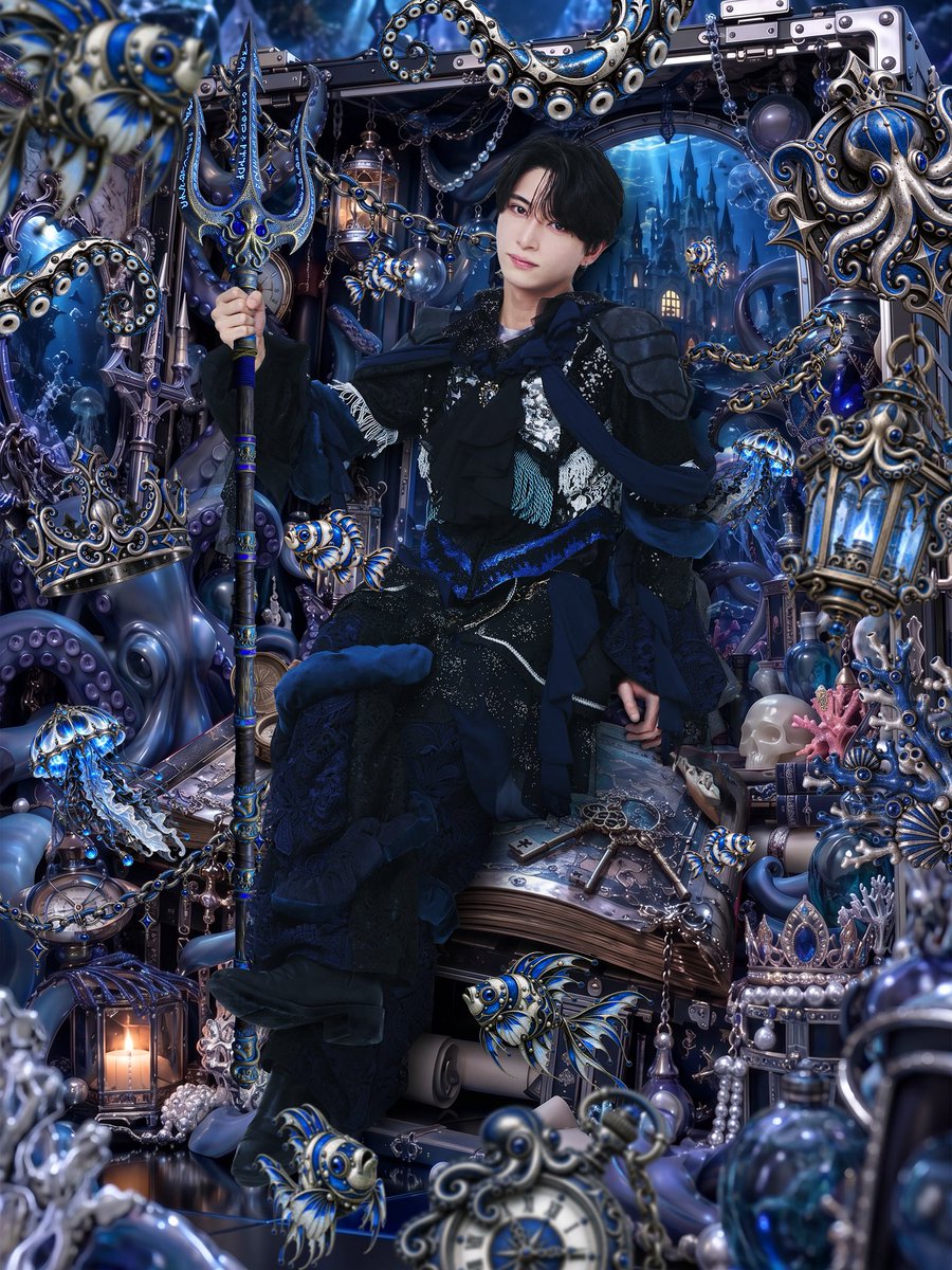 luvless_info's tweet photo. 【新アー写公開①】

⋆͛♡⋆͛┈┈‧✧̣̥̇‧┈┈••⋆͛♡⋆͛••┈┈┈┈                         

⚜️𝐍𝐚𝐦𝐞：ゆたか(@yutaka_lvls )
💙𝐂𝐨𝐥𝐨𝐫：Blue
⚓𝐂𝐡𝐚𝐫𝐚𝐜𝐭𝐞𝐫：アースラ

「願いをひとつ叶えてあげる。その代わり君は僕のもの。」

┈┈┈┈••⋆͛♡⋆͛••┈┈‧✧̣̥̇‧┈┈••⋆͛♡⋆͛

明日20:00 Next Member公開...