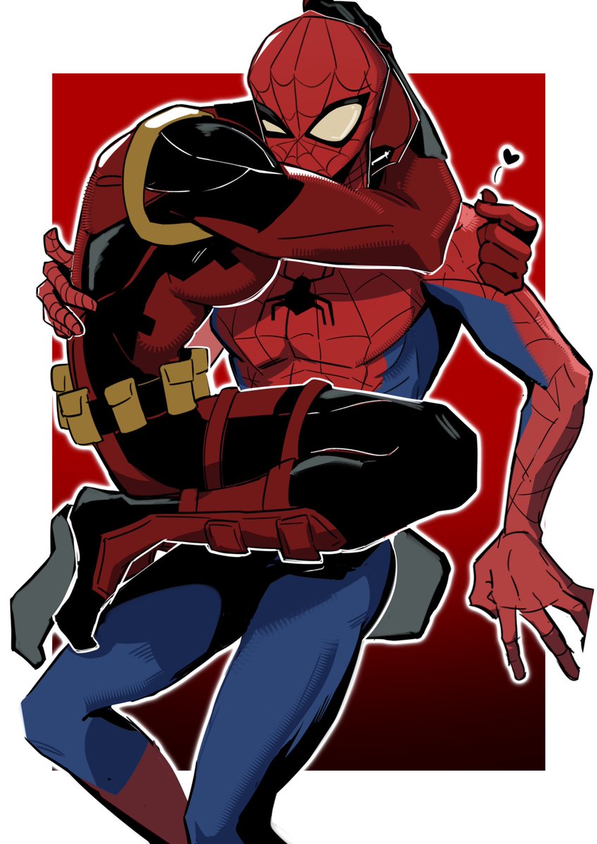 stzy0720's tweet photo. #spideypool https://t.co/TDgRN5u7zm