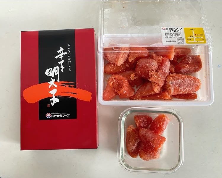 kapikapiobasan's tweet photo. さかえフーズ様の
8月のInstagramアンケート企画で
「明太子：徳得明太【小】460g」が当選しました🙌🏻✨

すごい量でびっくりしました！
ご飯のお供にしたのですが、粒々感があってとってもおいしくて家族に大好評でした🥰

ありがとうございました✨

#猫丸の当選報告 🐈🐾
🎃懸賞仲間さん募集 https://t.co/gakHQ45LTm