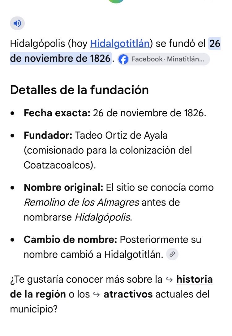 Maurici12569942's tweet photo. @LuisCardenasMx Los chairos estan felices aunque les cambien la fechas
Checa esta presidenta de #Hidalgotitlan #Veracruz de @PartidoMorenaMx
Para hacer que su cumpleaños coincida con la fundación de una población https://t.co/C7PVPUTejp
