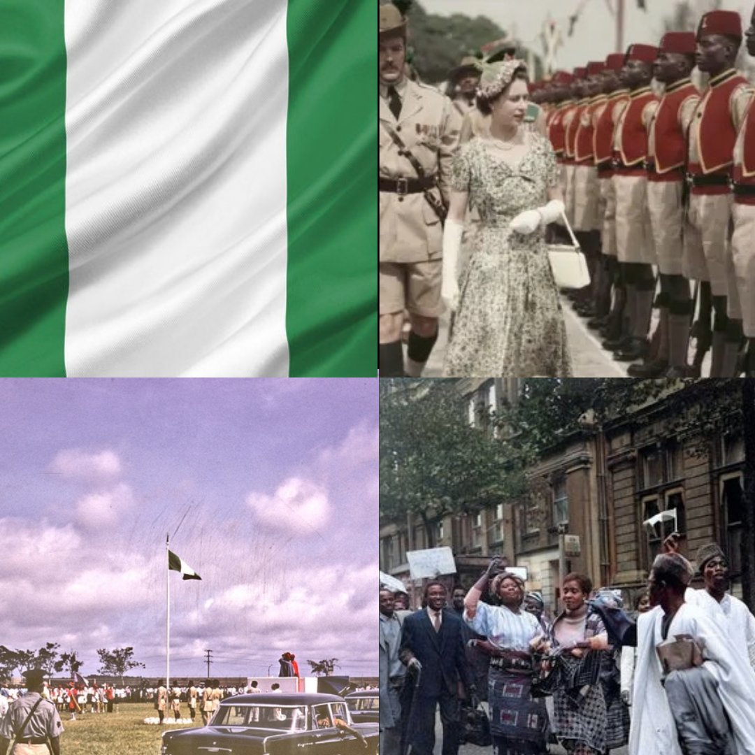 AfricanArchives's tweet photo. 66 years ago today, Nigeria gained independence from the British colonial rule.

Happy Indepedence Day Nigeria! https://t.co/ZqxSGFVapI