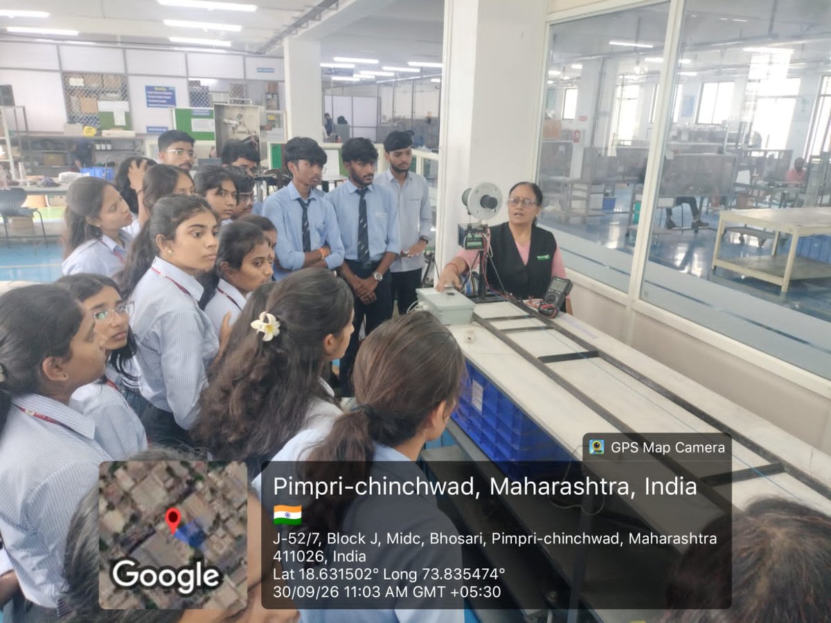 NMIETPUNE's tweet photo. 🏭 Learning Beyond the Classroom!

50 SE &amp; TE E&amp;TC students visited Pune Techtrol Pvt. Ltd., gaining practical exposure to industrial automation, process control &amp; measurement systems. ⚙️📡

#NMIET #ENTC #IndustrialVisit #PracticalLearning https://t.co/D2s8RfAvB9