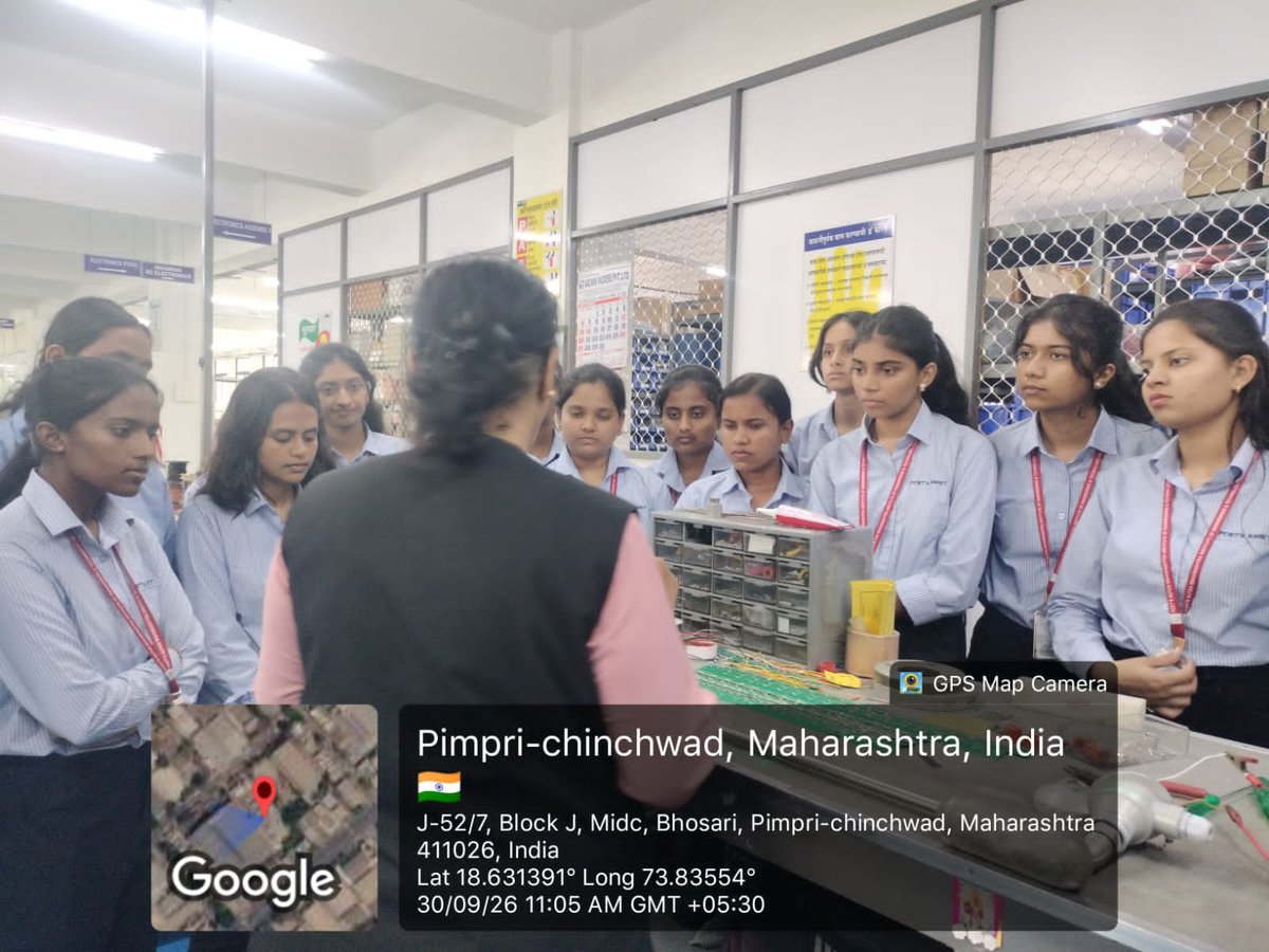 NMIETPUNE's tweet photo. 🏭 Learning Beyond the Classroom!

50 SE &amp; TE E&amp;TC students visited Pune Techtrol Pvt. Ltd., gaining practical exposure to industrial automation, process control &amp; measurement systems. ⚙️📡

#NMIET #ENTC #IndustrialVisit #PracticalLearning https://t.co/D2s8RfAvB9