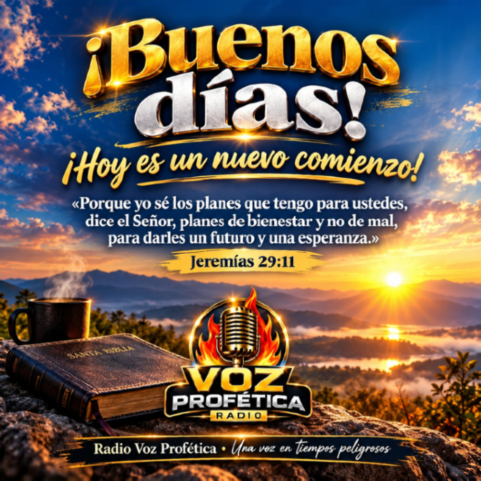 pbupd's tweet photo. 🌅 ¡Buenos días! Feliz jueves. Dios tiene planes de bien para tu vida. ¡Hoy es un nuevo comienzo! 🙏✨ #FelizJueves #DiosEsFiel #Fe #Esperanza #Jeremías2911 https://t.co/cjiohuOOpu