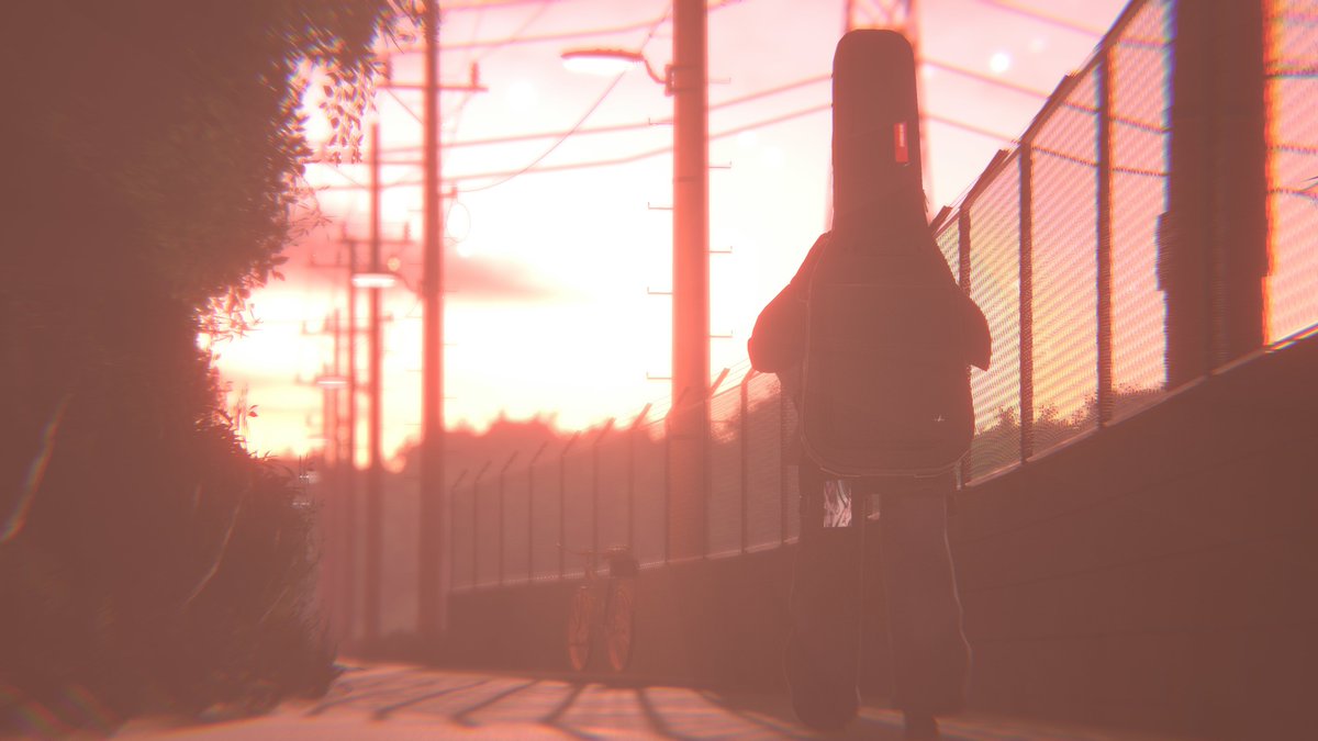 yonagi_023's tweet photo. 帰路
#VRChat
 #Alué https://t.co/9L5ldIEURL