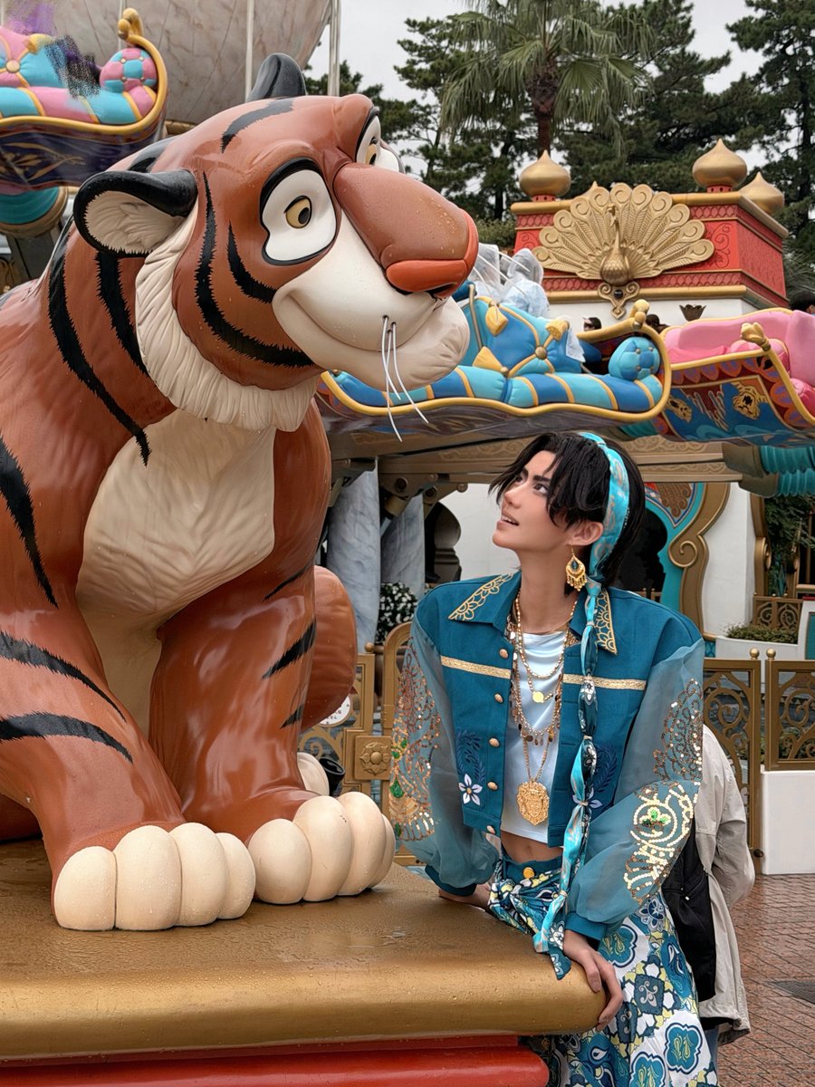 Tkk220's tweet photo. 🐅

#Dハロ仮装2026
#Dハロツイステ https://t.co/f5aLtmTUi9