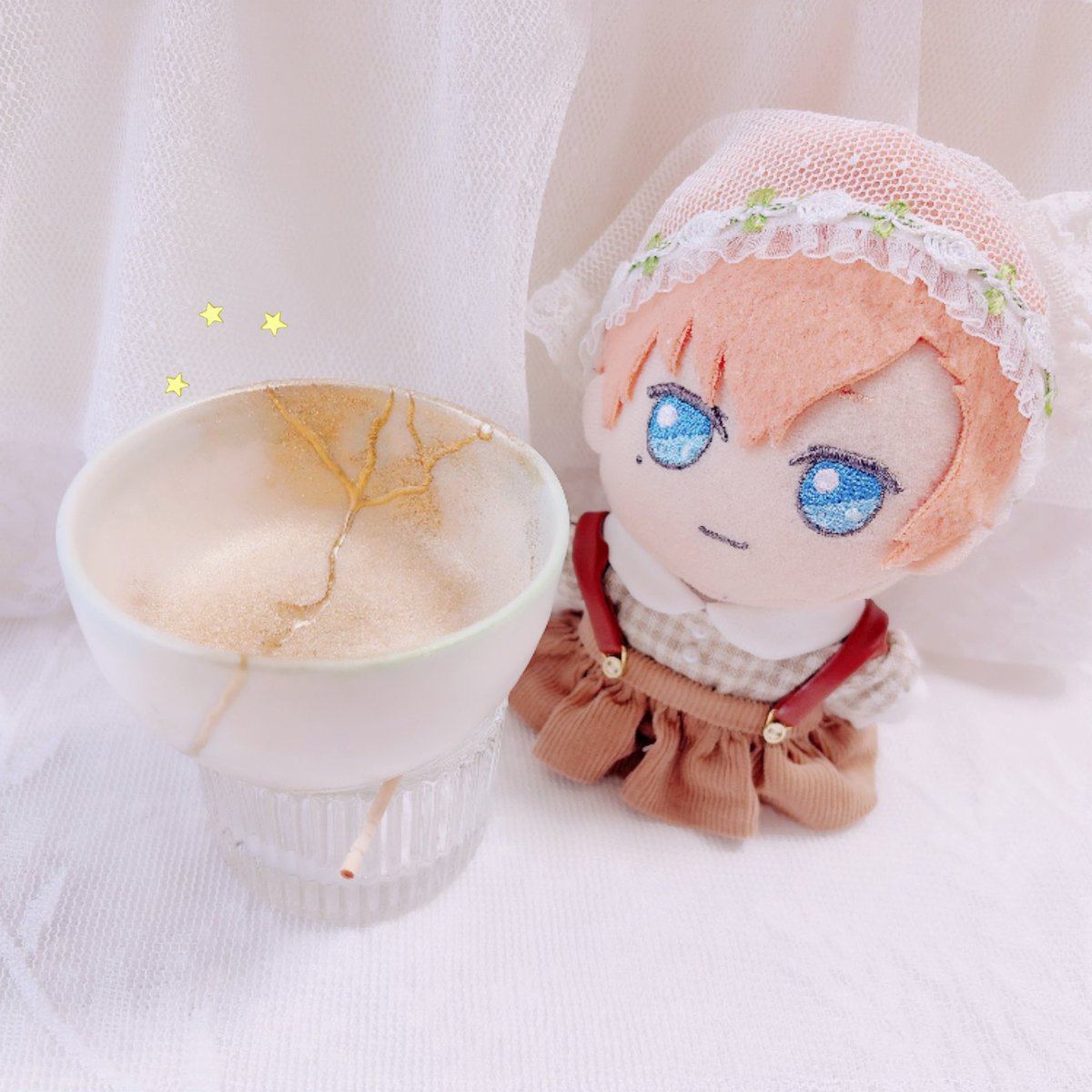nimame_22611's tweet photo. きんつぎというものを体験してきました💫 https://t.co/0LABjGTrZQ