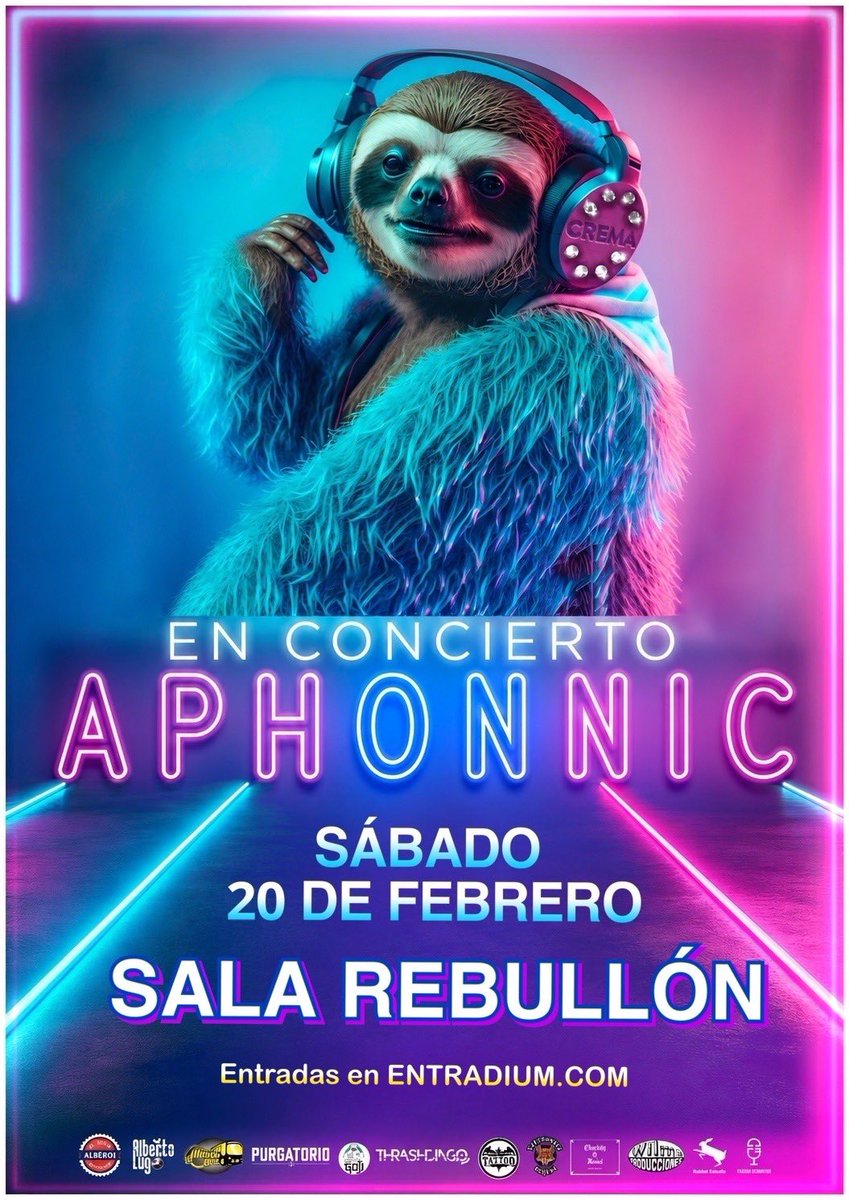 aphonnic's tweet photo. Despedida de CREMA
Entradas ya disponibles 

🎟️🫵🏻
https://t.co/ejKV042JOF https://t.co/AwmorHSXb2
