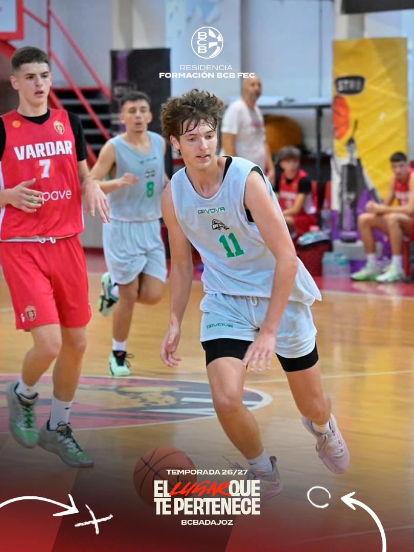 BCBBadajoz's tweet photo. 🚀𝗧𝗮𝗹𝗲𝗻𝘁𝗼 𝗖𝗼𝗻𝗳𝗶𝗿𝗺𝗮𝗱𝗼 | Matīss Grīnbergs

Escolta junior letón de 17 años y 1,98m.

Jugador versátil escolta-alero comunicativo y con mucha energía. Gran acierto desde el perímetro.

Impulsado por @fecsfc 

#ElLugarQueTePertenece #TalentoBCB https://t.co/D2DgxSAN9g