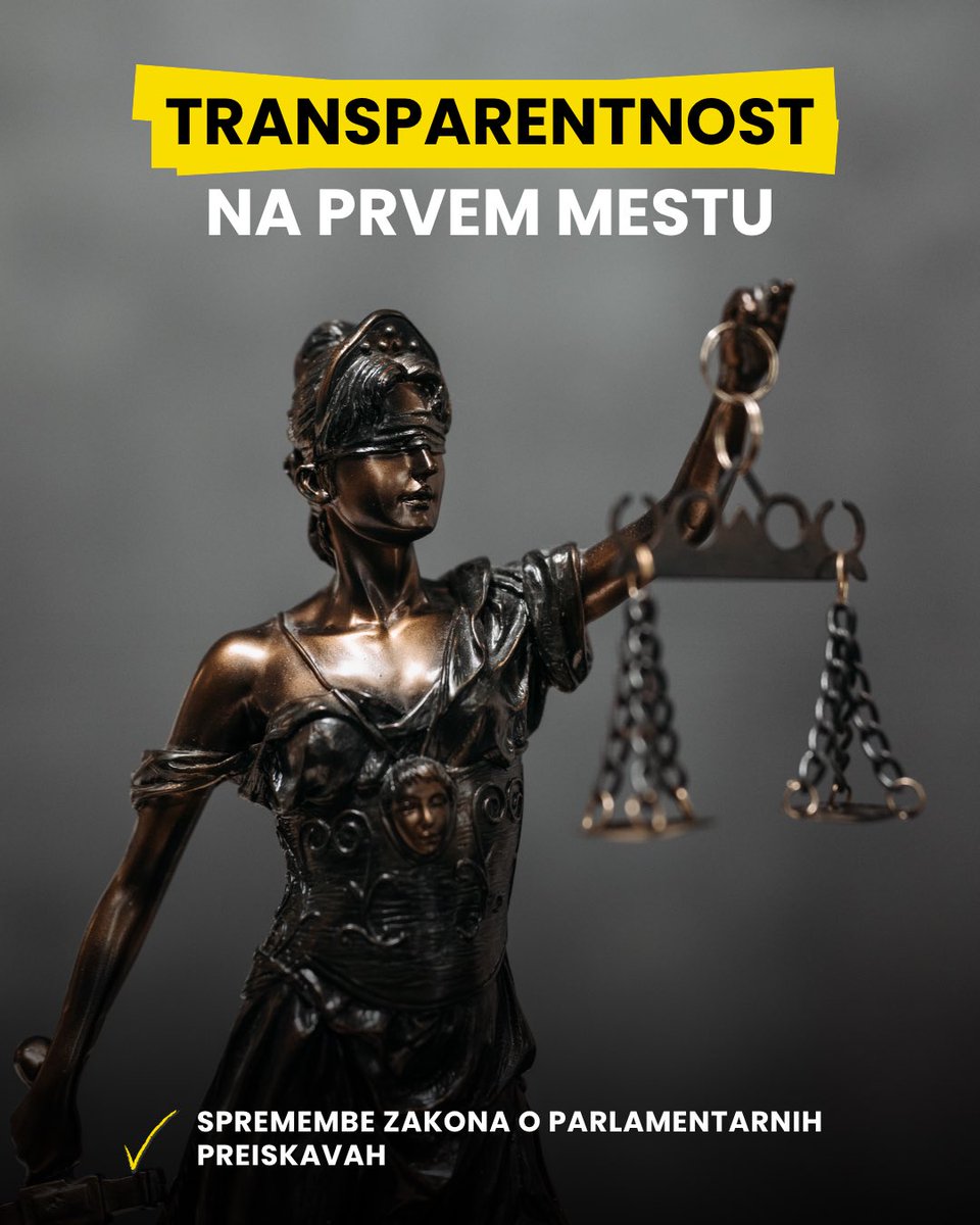 strankaSDS's tweet photo. Čas je za transparentnost in pregon korupcije v tej državi. 

Z novelo Zakona o parlamentarni preiskavi bo pregon korupcije bolj učinkovit.

11. oktobra obkroži ZA preiskavo korupcije.❗️ https://t.co/oB9OAOcS3h