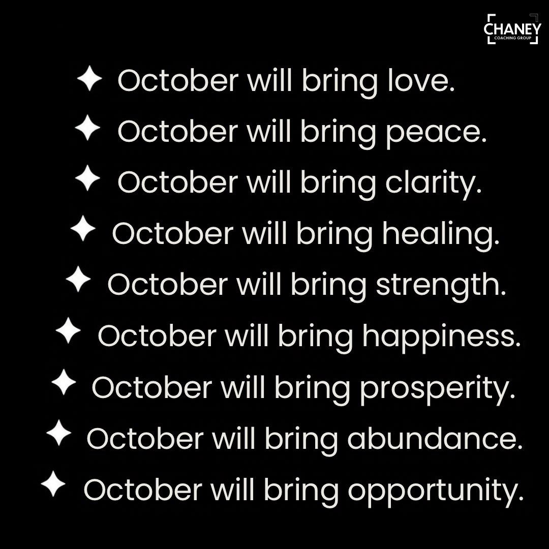 WTChaneyjr's tweet photo. My prayer for you in October is that God opens doors you could not open, restores what life has drained, and gives you peace for every place still unresolved. May this month bring fresh strength for the journey, clarity for your decisions, and courage for every new opportunity. May you recognize God’s grace in unexpected places and experience joy that circumstances cannot steal. Walk boldly into October believing that what God has placed within you is more than enough for what lies ahead. IJN