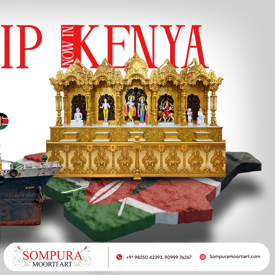 MOORTIART's tweet photo. From India to Kenya -  Craftsmanship Without Borders 
From the hands of skilled Indian artisans to homes and temples across the world, Sompura Moorti Art carries the legacy of Indian craftsmanship beyond borders.
Exquisite craftsmanship  | Traditional temple artistry | https://t.co/YEBbDsBTaw