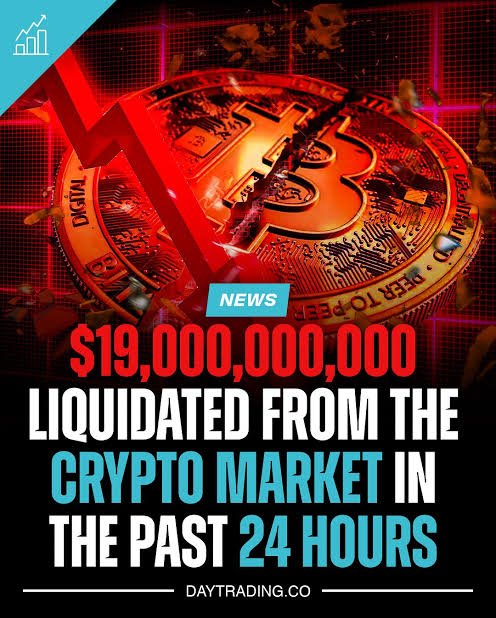 Crypto_Shahi's tweet photo. October is here 👀⚠️

We all remember what happened in October 2025 the "Crypto Black Friday" 💀

● October 6 $BTC hit a new ATH around $126K 🚀
● October 10 Trump announced a 100% tariff on Chinese imports 🇨🇳

⚠️ Within 24H, more than $19B in crypto positions were liquidated  the largest liquidation event in crypto history.

⚠️ $ETH, $SOL and major altcoins crashed hard, with many alts dropping more than 50%.

⚠️ More than 1.6M accounts were liquidated.

Let’s hope October 2026 doesn’t repeat the same pattern.

I hope no "Crypto Black Friday" this time

2026 has already been a boring year for crypto.

We really don’t need another wave of bad news this October. 🫡

Just let the market cook. 🫡📈