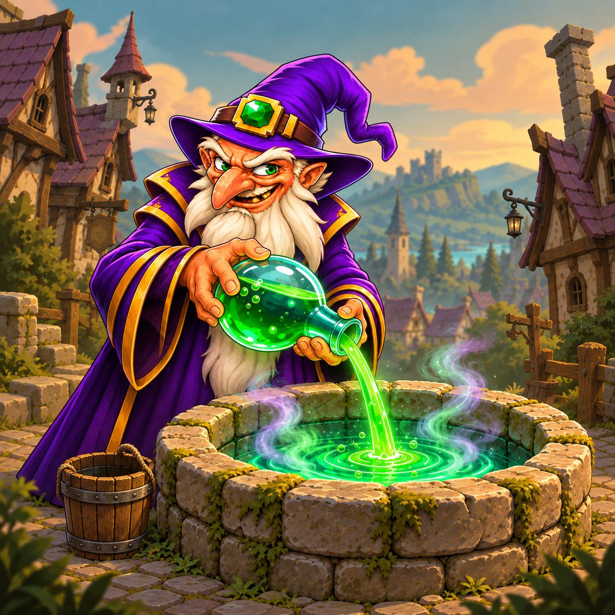 Blacklist_Labs's tweet photo. The village well has been poisoned 🧙‍♂️☠️

Crooked Mage🧙‍♂️is live on @Stake. Reel wilds up to 100x, 25,000x max.

Giving 5x$20 to try it. Follow, RT, drop your Stake ID and tag your best friend😎: https://t.co/MY7zdstaxB

Follow us on Stake:
https://t.co/CxkWFYEBFj

18+ | Gamble responsibly