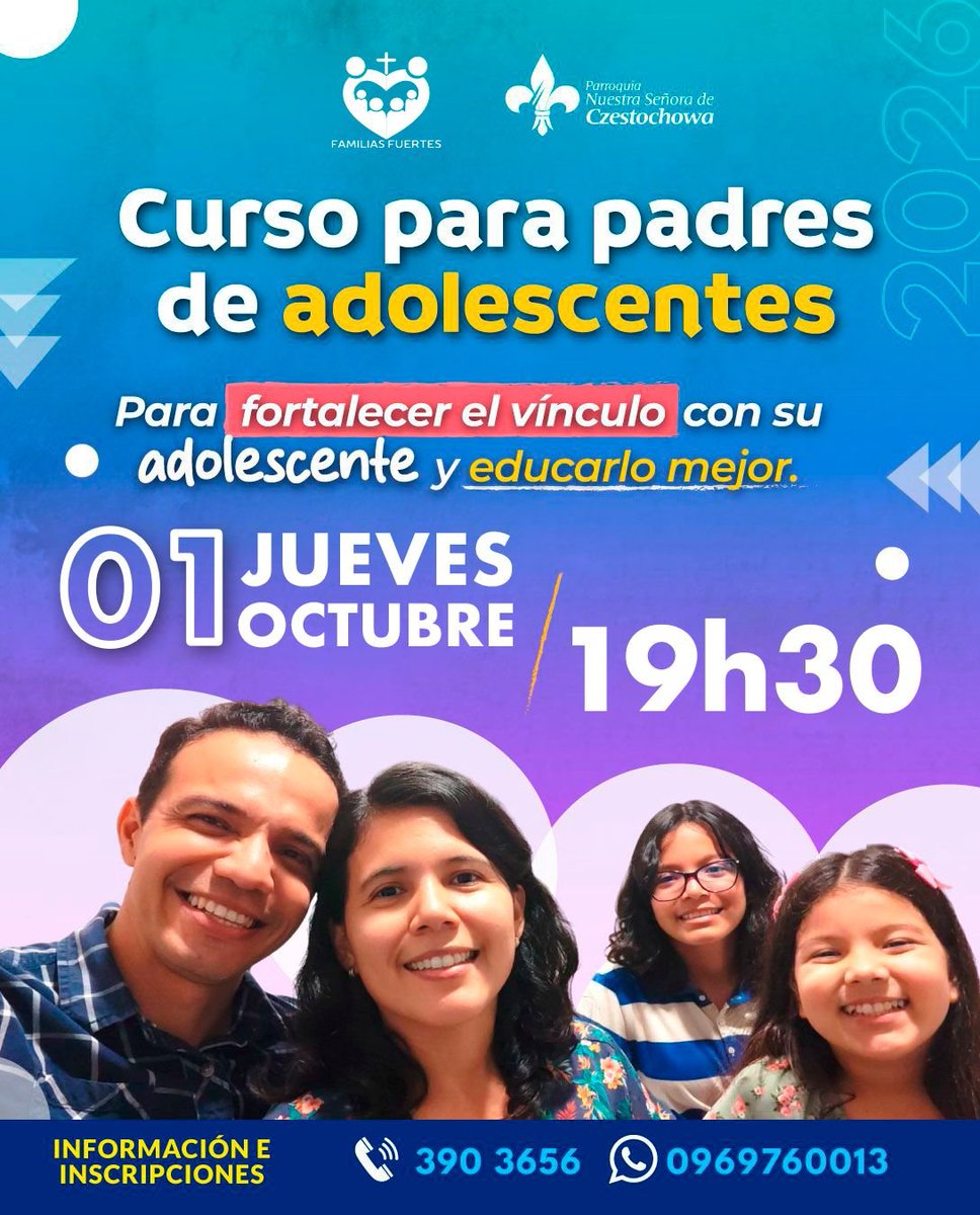 elcuradetodos's tweet photo. Últimos cupos !!!
#CzestochowaEsFamilia https://t.co/ofNGwcm8mT
