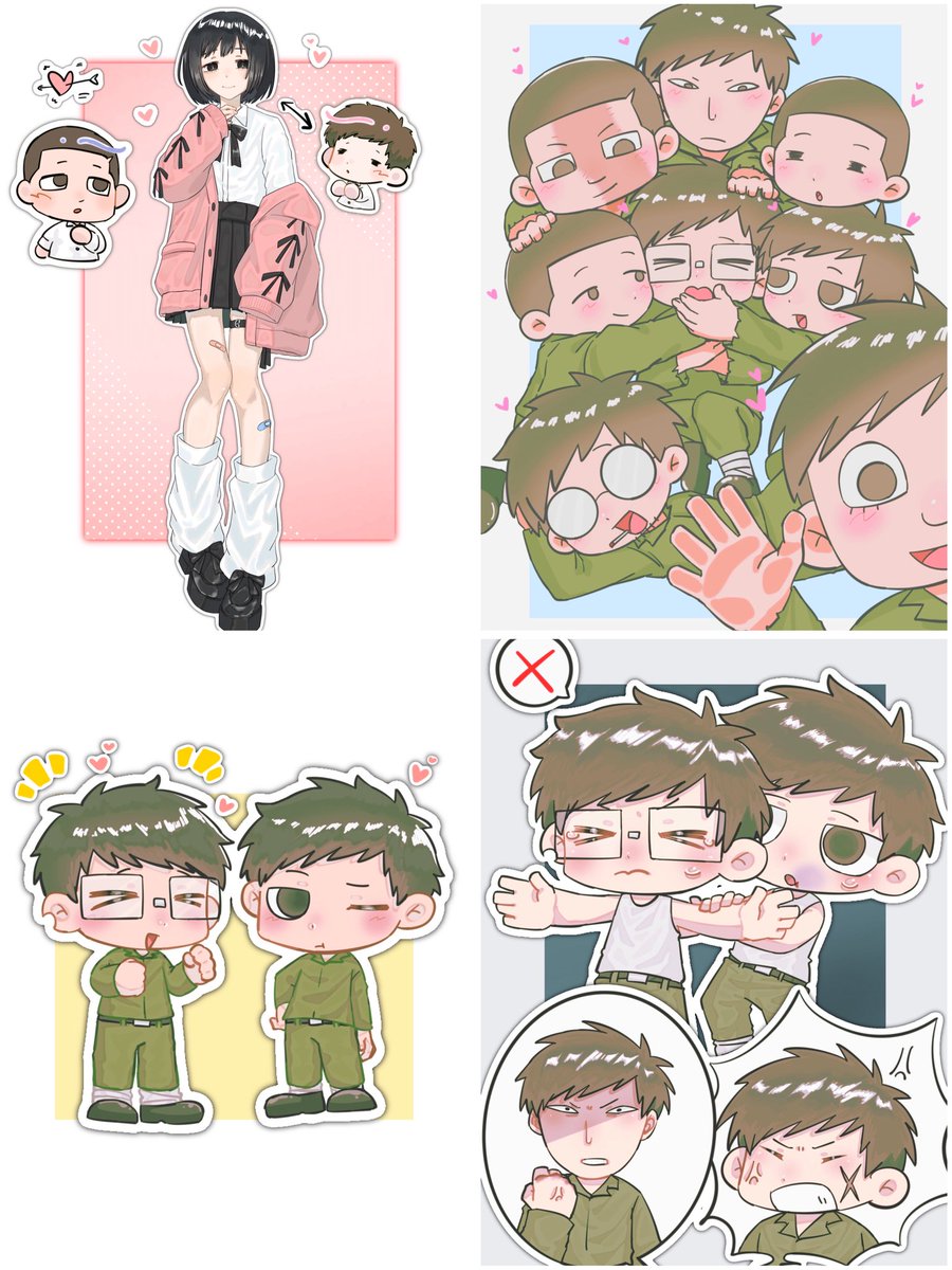 03RIKUKEI's tweet photo. #今月描いた絵を晒そうㅤ 
意外と多い💦
10月もいっぱい描く👊 https://t.co/k9v9OKrxAN