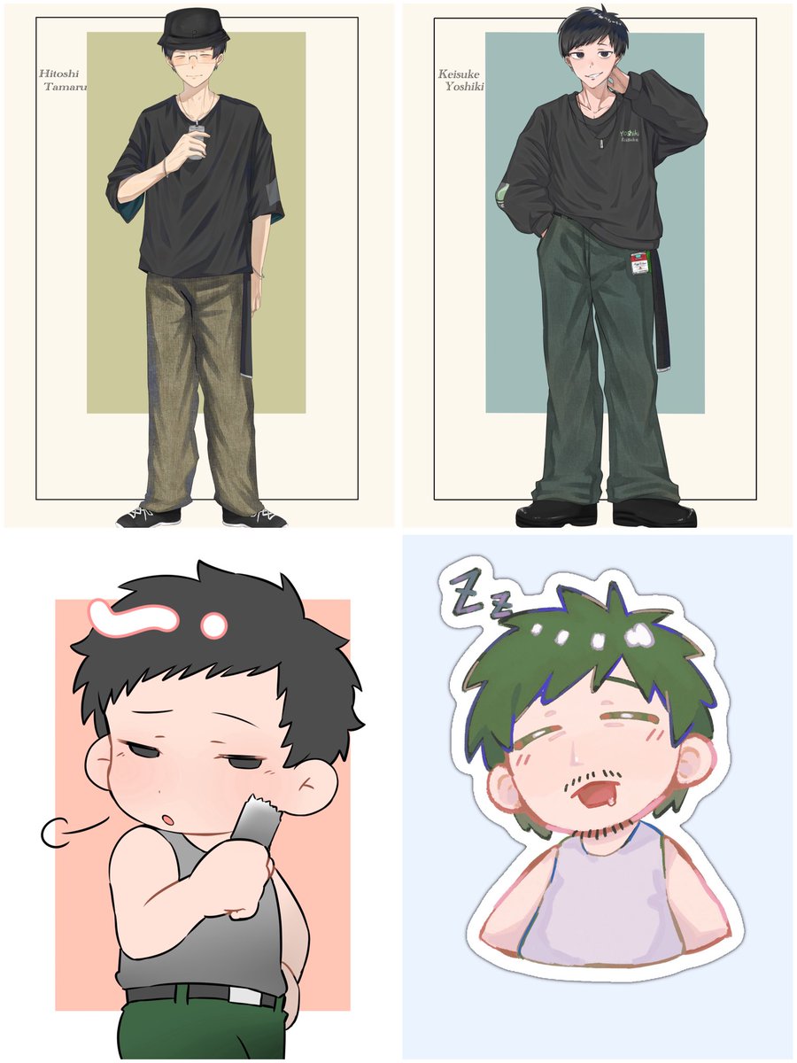 03RIKUKEI's tweet photo. #今月描いた絵を晒そうㅤ 
意外と多い💦
10月もいっぱい描く👊 https://t.co/k9v9OKrxAN