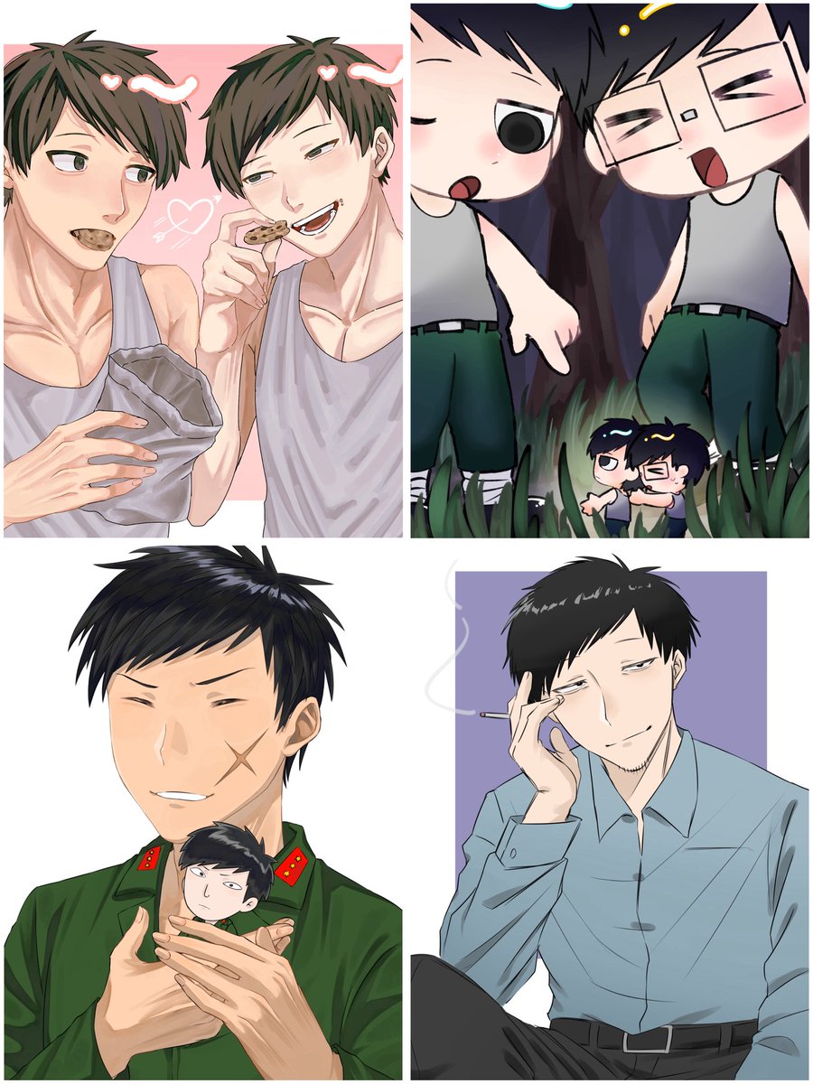 03RIKUKEI's tweet photo. #今月描いた絵を晒そうㅤ 
意外と多い💦
10月もいっぱい描く👊 https://t.co/k9v9OKrxAN