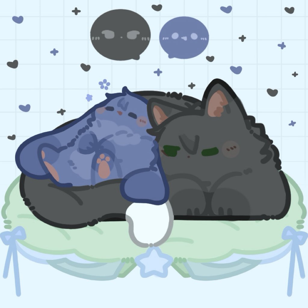 min_vak's tweet photo. 🐈‍⬛🐰

#kkamdol #깜돌 https://t.co/4Vy7wvAeLl