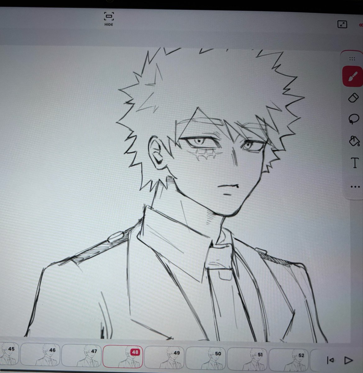 kurimain's tweet photo. Wip test animation. #bkdk #dkbk https://t.co/5D3YNXdfxo