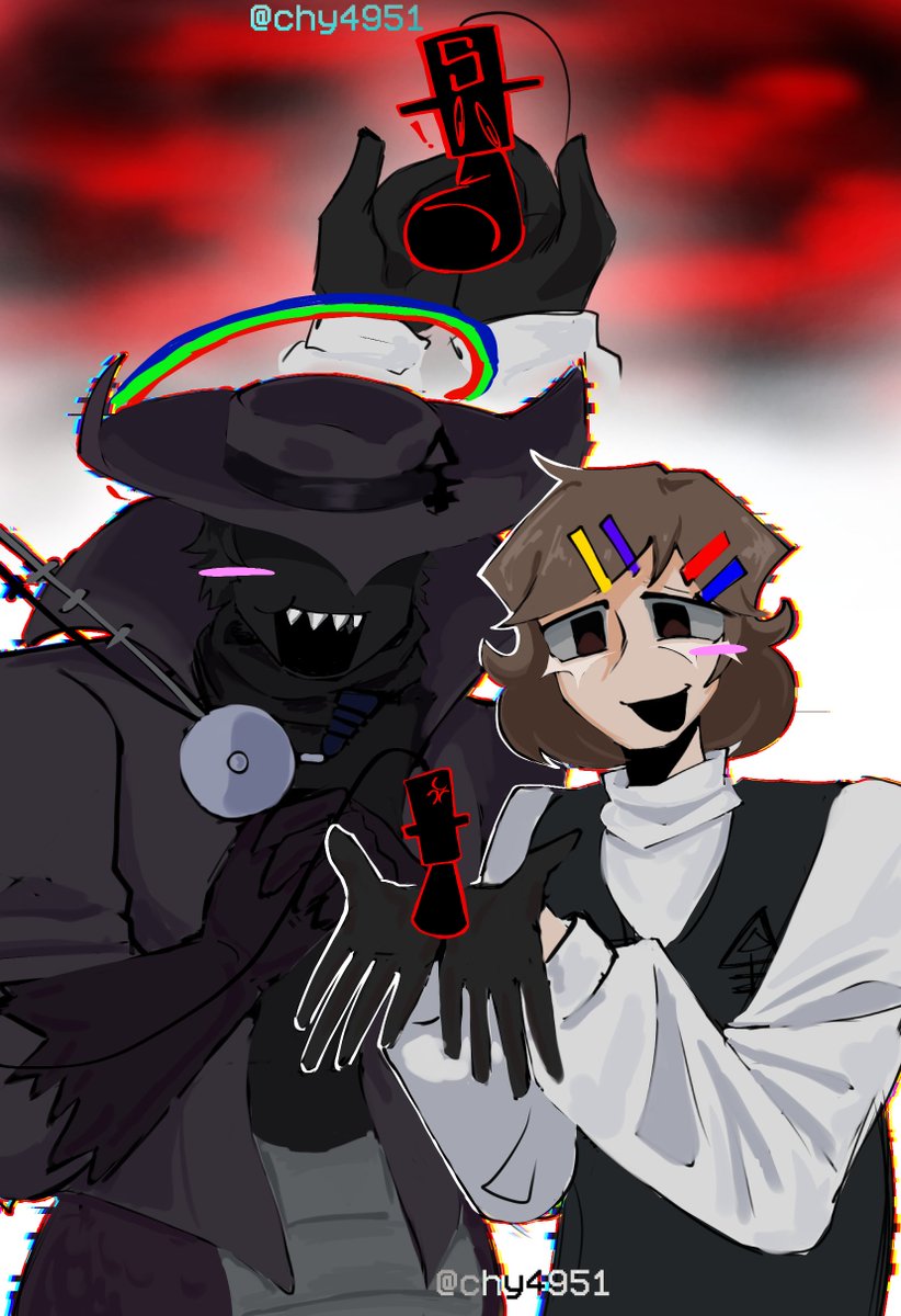 chy4951's tweet photo. I heard Forsaken is planning to collaborate with Fish. I want The Spectre to be the bait.
#forsaken #Phosphorus #thespectre (Angella, my #oc) https://t.co/wTGJfLR4pA