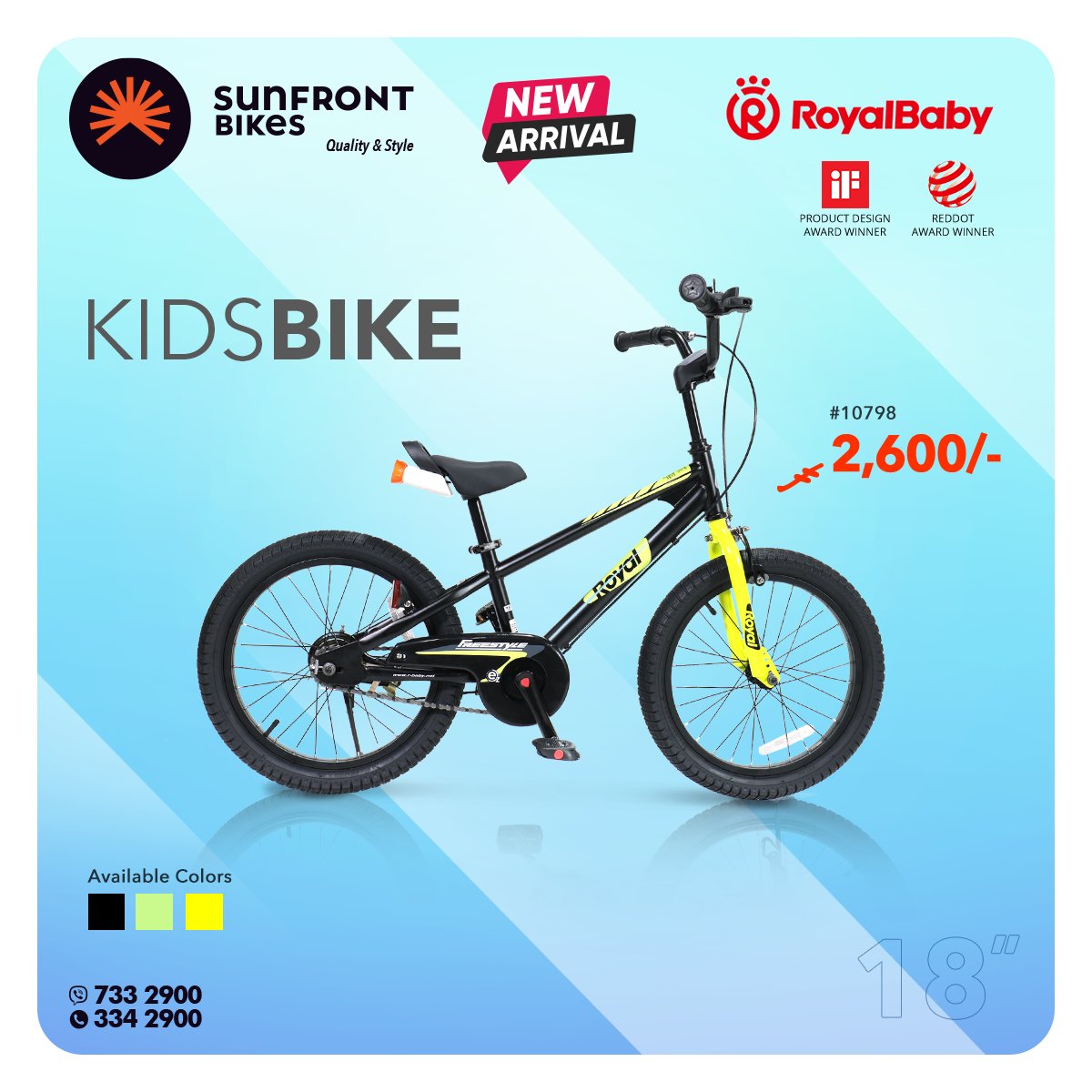 SunFront_MV's tweet photo. Pedal power and endless adventures !
Visit SUNFRONT BIKES
Tel: 334 2900
Hotline: 733 2900
#sunfront #sunfrontbikes #royalbaby #activity #bikes #rideon #kidsbike #maldiveskidsbike #kidsbike #qualityandstyle #bestprice https://t.co/FagFsYPNDo