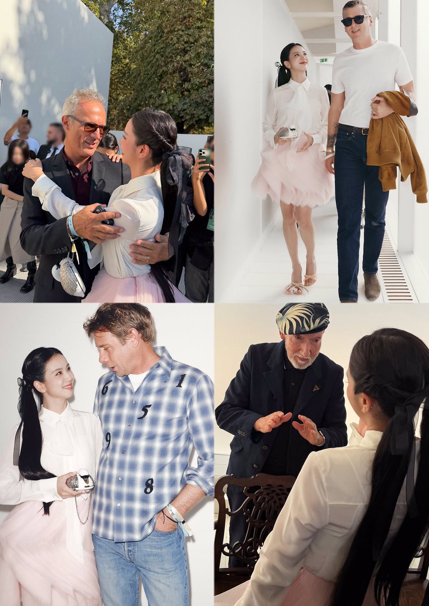 JisooDiorMuse's tweet photo. JISOO with her Dior family🤍

HUMAN DIOR JISOO AT PFW 
#JISOOxDiorSummer27 https://t.co/dsPXJsEqjA
