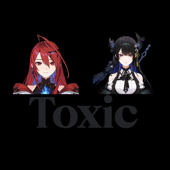 lonewolfmint's tweet photo. I have more of today's bloodraven's graphic design 🧍‍♀️

context for the third image is toxic yuri--

Hope you like it Rissa and Liz-- *gets abducted*

#RavenCrafts #BloodflameArt (idk if these are supposed to be the correct tags i am very sorry if I'm wrong🥲💙❤) https://t.co/hAyffSADEQ