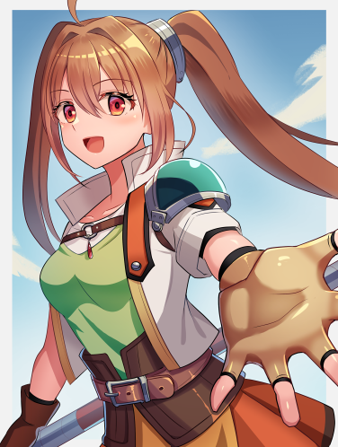 shira_yu_ki's tweet photo. 空の軌跡 エステル
古き良きJRPGいいですね✨
こんなに長く遊べるRPGは久しぶりです！
それぞれの人物模様を丁寧に描かれていて楽しませていただきました。
#空の軌跡 https://t.co/hpXiYvgHJm