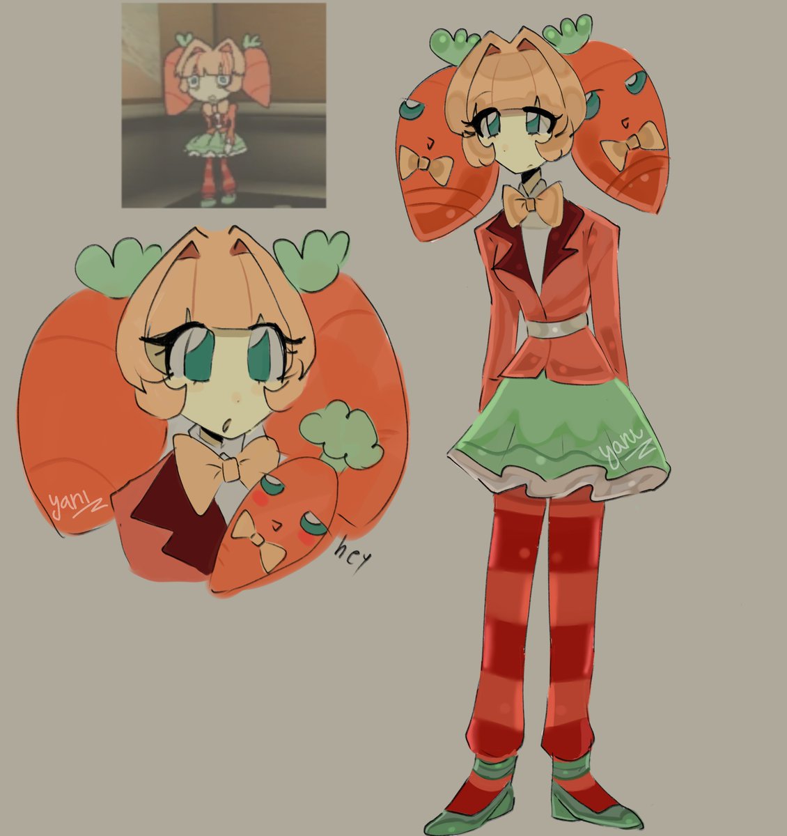 elnoviodestat's tweet photo. hi stat carrot 😍😍🥰😍🤪✌️🥰🤪✌️😍🤪✌️😍 #regretevator #statregretevator #statcarrot #fanart https://t.co/iyShBumbvt