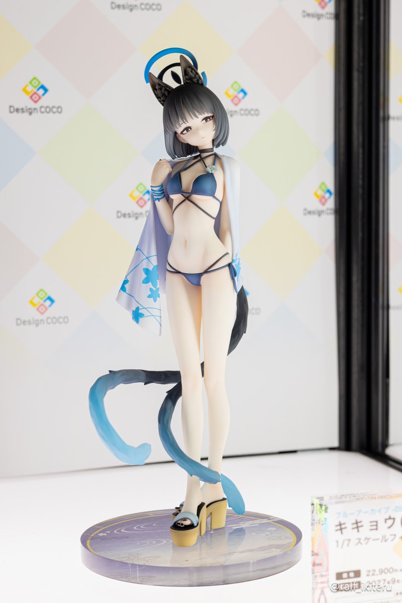 ralf_ikiteru's tweet photo. 【デザインココ】「ブルーアーカイブ -Blue Archive-」キキョウ(水着) 1/7スケールフィギュア #メガホビEXPO2026 https://t.co/5bvfBObowe