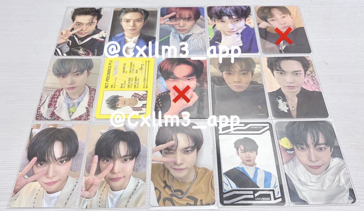 Cxllm3_app's tweet photo. การ์ด โดยอง 𓈒 ꔛ ✿

ใบละ 50฿ ♡ |  📮 35฿

#ตลาดนัดnct127 #ตลาดนัดnct https://t.co/qRIwyLt87Q