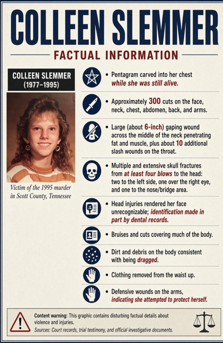 snoopin42's tweet photo. @FoxNews Let’s not forget what she did to #CollenSlemmer https://t.co/htKEjJhvM0