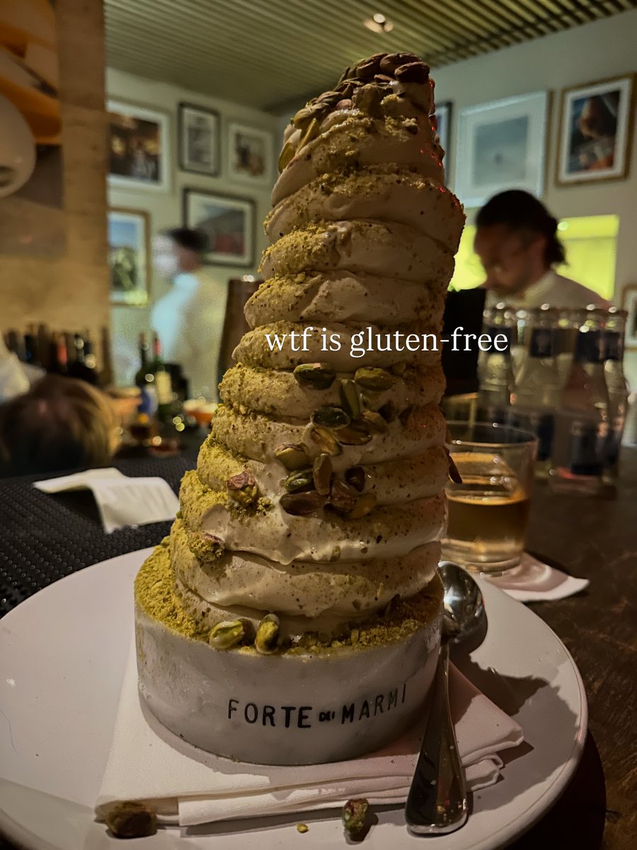wolverine2727's tweet photo. Photo by Julia K Hickey on July 05, 2026. May be an image of cake with the text: “What the hell is gluten-free? https://t.co/0YotkB56Au