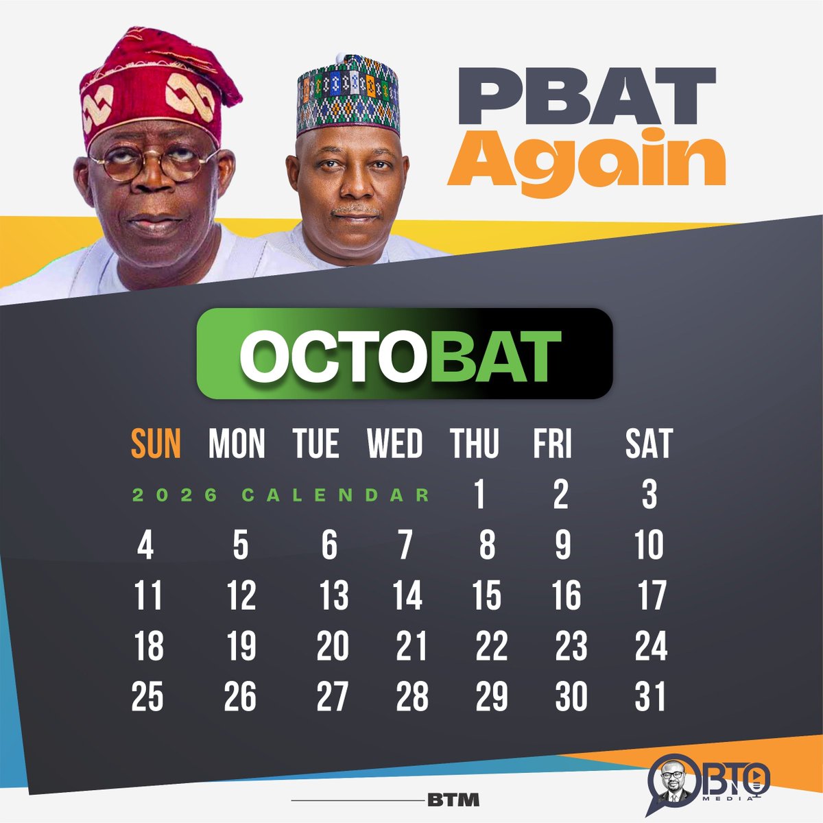 AdaEbenyi240's tweet photo. Welcome to October! 

A new month, a new chapter, and another opportunity to reflect on the progress and ongoing work of the administration.

Wishing everyone a productive and fulfilling October.

#TinubuInMOI 
#UseContactless
Olubunmi Tunji-Ojo 
President Bola Ahmed Tinubu https://t.co/1Z0X8AJ2to