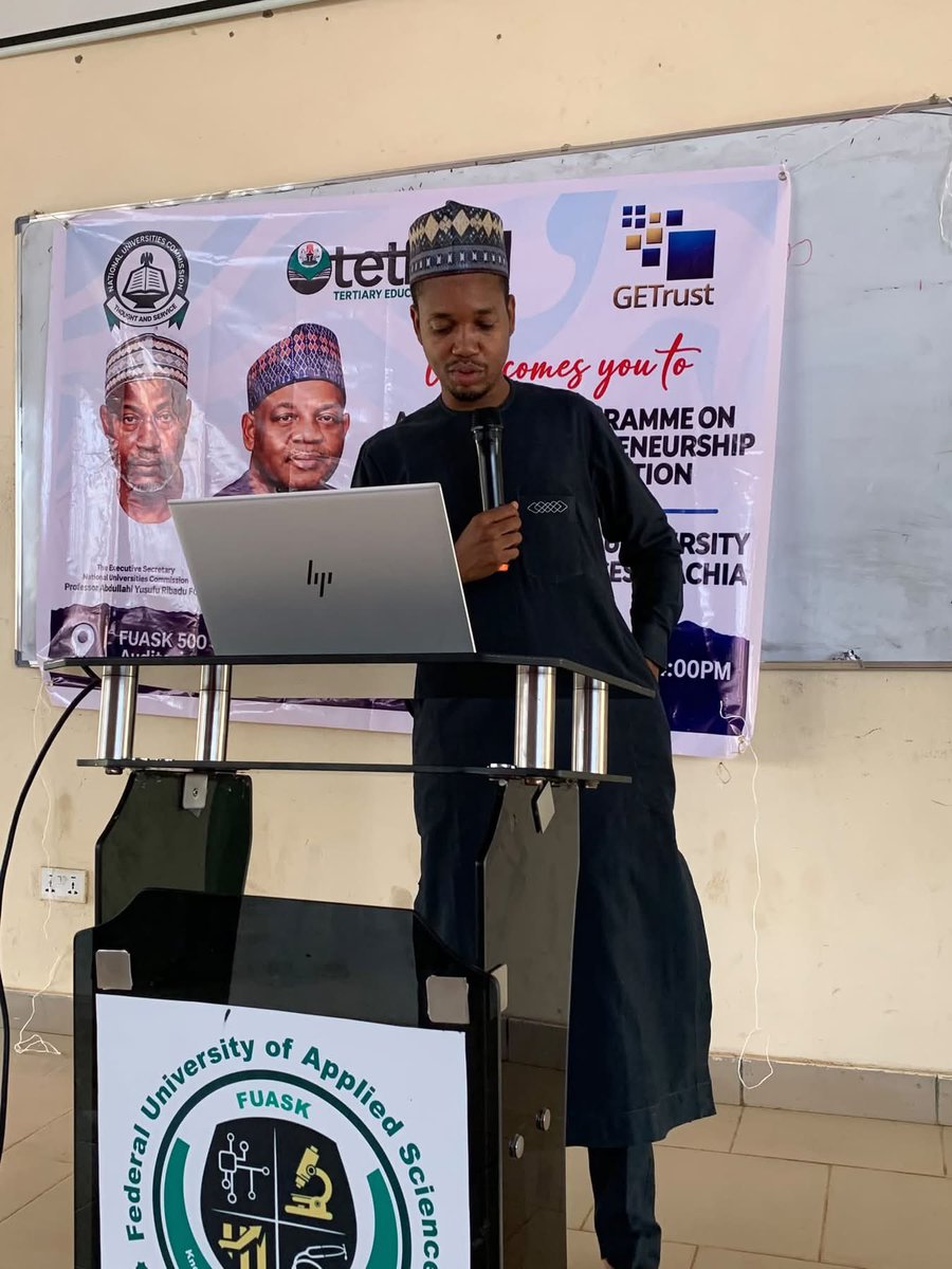 Funiofsc_kachia's tweet photo. FUASK UPDATE 

FUASK Holds Three-Day Entrepreneurship Workshop for Academic Staff

The Federal University of Applied Sciences, Kachia (FUASK), has concluded a three-day entrepreneurship workshop for academic staff, held from Monday, 28th to Wednesday, 30th September 2026 https://t.co/HdzRXIZHFa