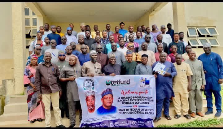 Funiofsc_kachia's tweet photo. FUASK UPDATE 

FUASK Holds Three-Day Entrepreneurship Workshop for Academic Staff

The Federal University of Applied Sciences, Kachia (FUASK), has concluded a three-day entrepreneurship workshop for academic staff, held from Monday, 28th to Wednesday, 30th September 2026 https://t.co/HdzRXIZHFa