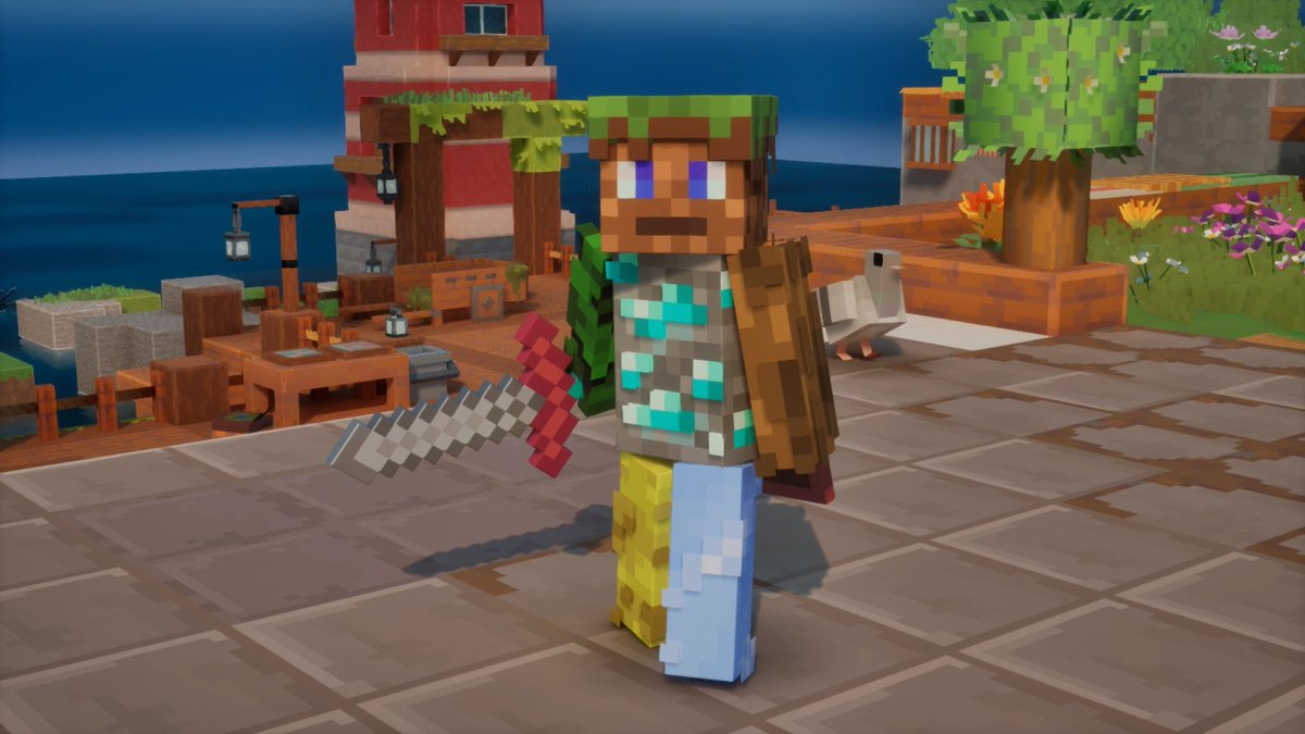 ewanhowell5195's tweet photo. I made a mod for using your own custom skins in Minecraft Dungeons 2! https://t.co/m2EVN7Y1y1