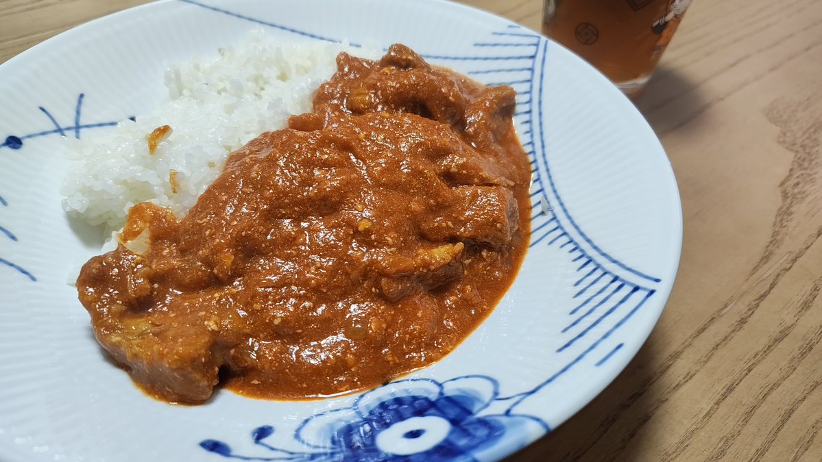evd3de's tweet photo. 今日のカレー🐖 https://t.co/RBeNSQpfR3