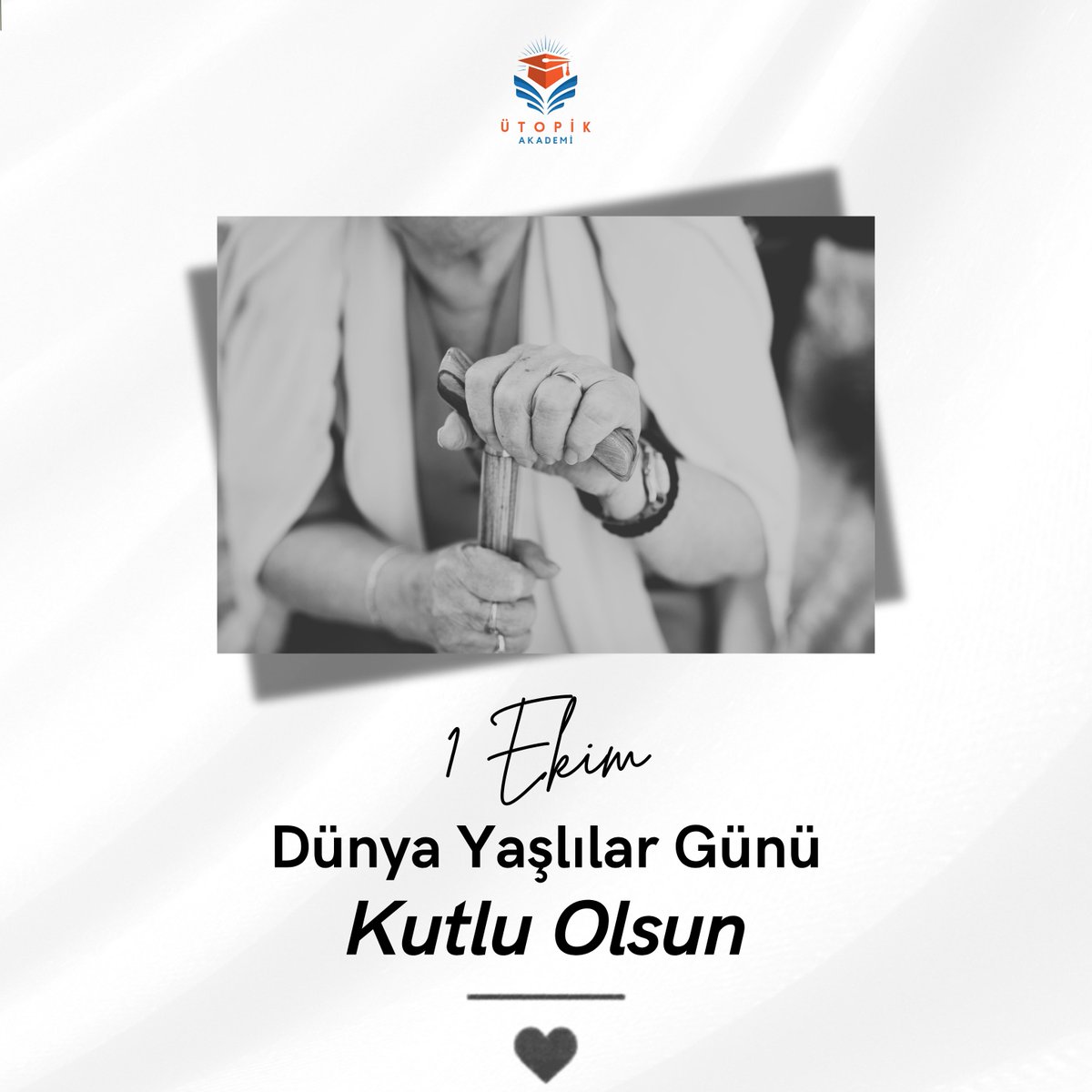 utopikakademi's tweet photo. Hayat tecrübeleriyle yolumuzu aydınlatan, sevgileriyle bizlere güç veren kıymetli büyüklerimizin Dünya Yaşlılar Günü’nü kutluyoruz! https://t.co/h5c3orRRt8