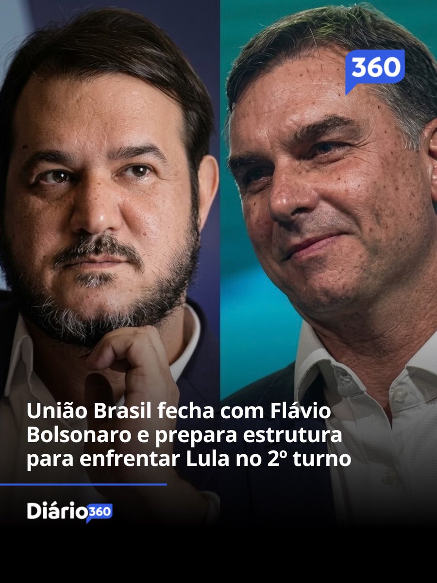 SilvaWaldi9750's tweet photo. 🚨URGENTE: Rasteira no Planalto! União Brasil e Antônio Rueda decidem apoiar Flávio Bolsonaro no segundo turno contra Lula e prometem sacudir a eleição! https://t.co/vmStD9Z6Kj