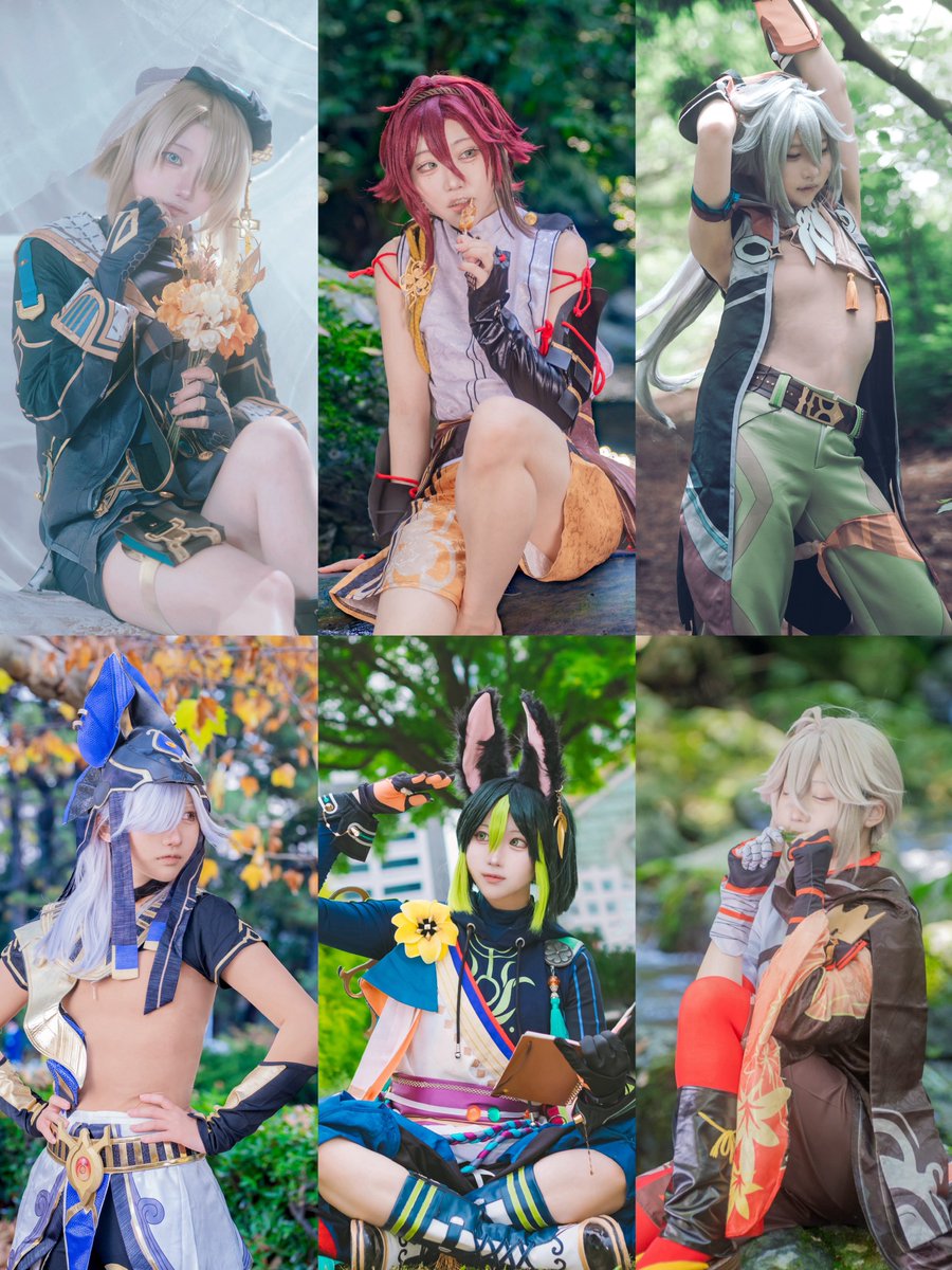 leiiii_0331's tweet photo. ⚠︎ 原神 Cosplay
まだまだ好きな少年が沢山います！ https://t.co/pvtAtVNuM2
