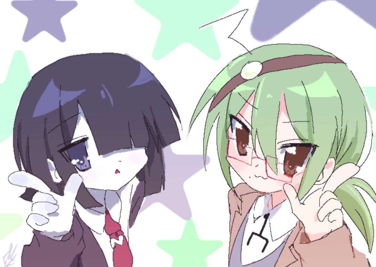 nyannyan_uni's tweet photo. Lucky Utau ♪o(ﾟ∀ﾟo)(oﾟ∀ﾟ)o♪
#真宵ヘキ #カロガド https://t.co/nTF5ugRhwC
