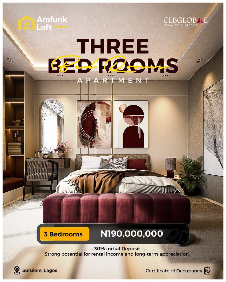 King_E_Philips's tweet photo. Studio unit is Sold OUT
1 bedroom apartment is now 105million
2 bedroom apartment is now 150million
3bedroom apartment is now 150million https://t.co/Ry87dRr2iX