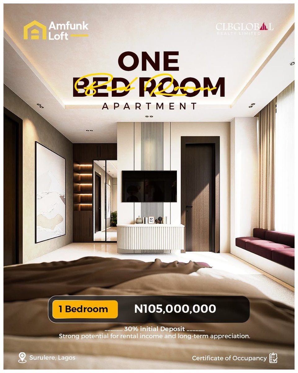 King_E_Philips's tweet photo. Studio unit is Sold OUT
1 bedroom apartment is now 105million
2 bedroom apartment is now 150million
3bedroom apartment is now 150million https://t.co/Ry87dRr2iX