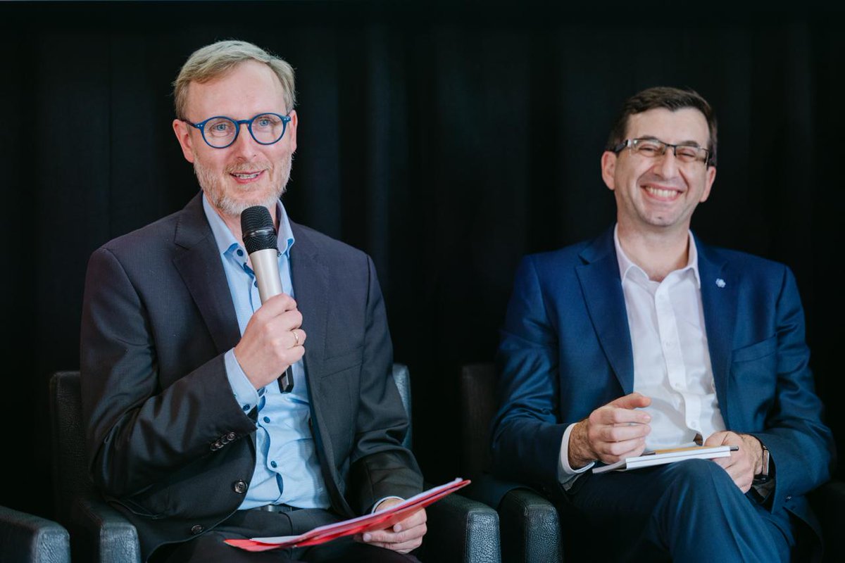 FEPS_Europe's tweet photo. ⚡ 🇪🇺Electrification is the foundation of a competitive and decarbonised European economy. At the #PolicyConference 2026, the 2nd panel discusses how Europe can accelerate electrification whilst protecting households and EU consumers. Watch the panel:
📺 https://t.co/p33ZhChD1B

#Electrification is the most efficient pathway to reduce dependence on volatile fossil fuel markets for industry, buildings and transport, and deliver energy sovereignty. 

Yet, despite growing renewable electricity generation, many households and businesses continue to face high electricity prices, and even disproportionately taxed compared to fossil fuels in some member states.

❓How can the EU adequately implement electrification without it being perceived as a burden rather than a golden opportunity?

With expert scene-setting by Frauke Thies, Director Europe, @AgoraEW, and insights from:
👉 Nicolás González Casares @nicogoncas, MEP, S&D
👉 Judith Kirton-Darling, General Secretary, @industriAll_EU  
👉 Nicola Rega, Executive Director Climate Change and Energy, @Cefic 
👉 Chloé Deffet, Policy Analyst, Climate FEPS
👉 Stephan Thalhofer, Policy advisor on Just Industrial Transition, @FESJustClimate 

🤝 By FEPS, in partnership with @FESJustClimate. @FES_Europa, @etuc_ces, @industriAll_EU and Solidar